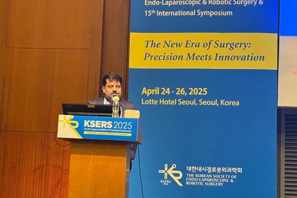 Presentation at KSERS  2025 - Korean society of endolap and robotic surgeons