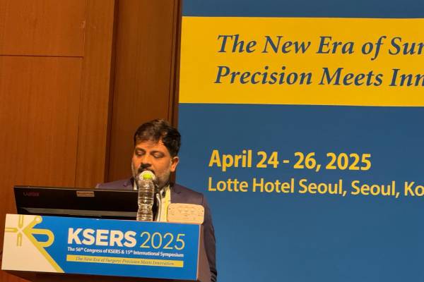 Presentation at KSERS  2025 - Korean society of endolap and robotic surgeons